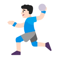 Free Handball Emoji Icon