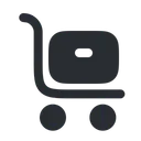 Free Handcart Transport Delivery Icon