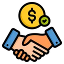 Free Handschlag Deal Partnerschaft Symbol