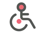 Free Handicap Disabled Disablity Icon