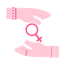 Free Hands Holding Women Icono