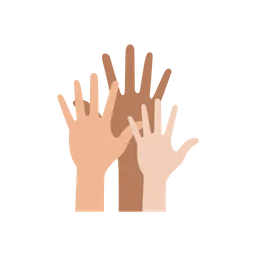 Free Hands raised  Icon