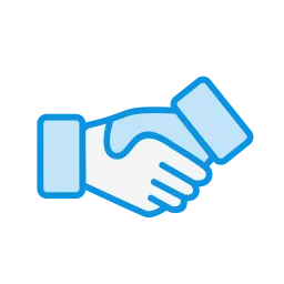 Free Handshake Icon - Download in Colored Outline Style
