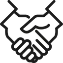 Free Handshake Partnership Agreement Icon