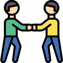 Free Handshake Team Work Team Icon