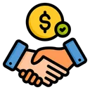 Free Handshake Deal Partnership Icon