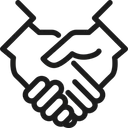 Free Handshake Partnership Agreement Icon