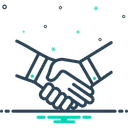 Free Handshake Deal Pledge Icon