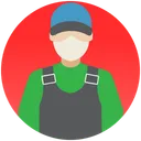 Free Handyman Worker Construction Worker Icon
