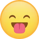 Free Happy Tongue Emoji Icon