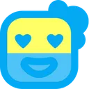 Free Happy Cream Emoji Icon