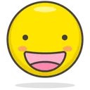 Free Happy Face Emots Icon