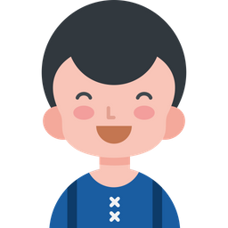 happy student boy character face 3d illustration icon 28206880 PNG