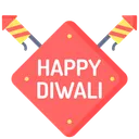 Free A Happy Diwali Sign Happy Diwali Icon