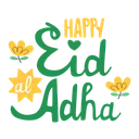 Free Happy Eid Al Adha Greeting Happy Eid Icon