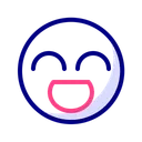 Free Happy Face  Icon