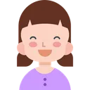 Free Happy Girl  Icon