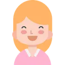 Free Happy Girl Happy Kid Happy Icon