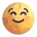 Free Moon Face Color Icon