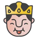 Free Happy King  Icon