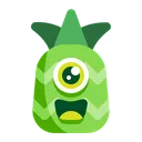 Free Pineapple Emoji Fresh Icon