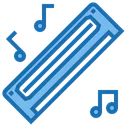 Free Harmonica Music Instrument Icon