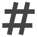 Free Hash Icon