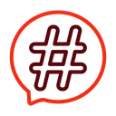 Free Hashtag  Icon