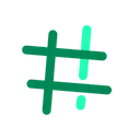 Free Hashtag Social Media Blogger Icon
