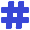 Free Hashtag  Icono