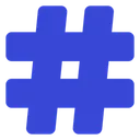 Free Hastag  Icon