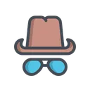 Free Hat Cap Glass Icon