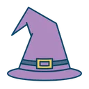 Free Hat Halloween Witch Icon