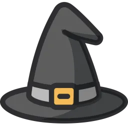 Free Hat, Halloween, Witch, Wizard, Magic  Icon