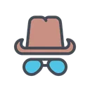 Free Hat Cap Glass Icon