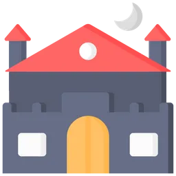 Free Haunted house  Icon