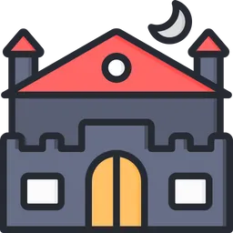 Free Haunted house  Icon