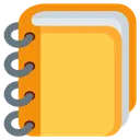 Free Hauptbuch Bildung Notizbuch Symbol