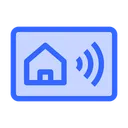 Free Haus Sicherheit Smart Lock Symbol