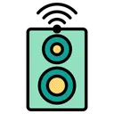 Free Haut Parleur Audio Sans Fil Musique Son Icône