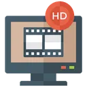 Free Hd Movie Home Entertainment Leisure Activity Icon