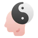 Free Head Yin Yang Icon