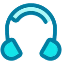 Free Headphone Music Support Icon