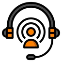 Free Headphone Earphone Microphone Icon