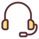 Free Headphone Headset Music Icon