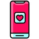Free Mobile App Heart Icon