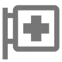 Free Health Hospital Sign Icon