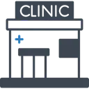 Free Clinic Healthcare Care Icon