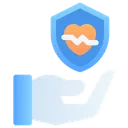 Free Health Insurance Medial Insurance Heartbeat Icon