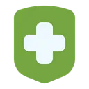 Free Health Insurance Shield Protection Icon